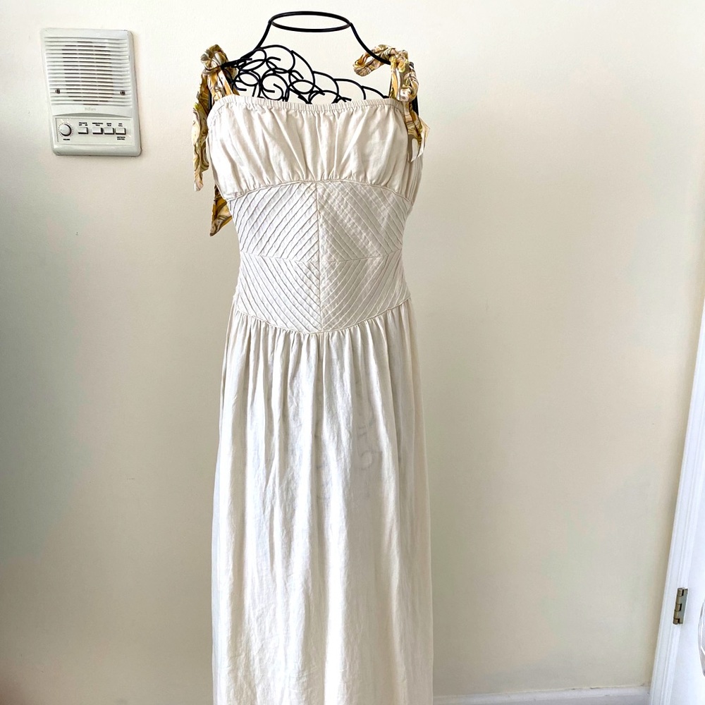 NWT FREE PEOPLE CREAM DRESS